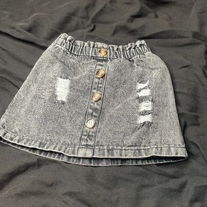 Girls Demin Skirt